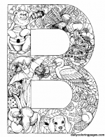 free alphabet coloring pages