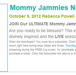 Free Mommy Jammies Night Event