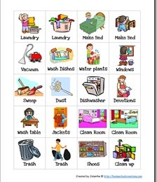 Free Preschool Chore Charts