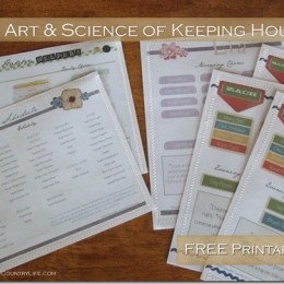 Free Household Printables