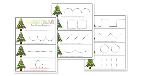 free preschool christmas printables