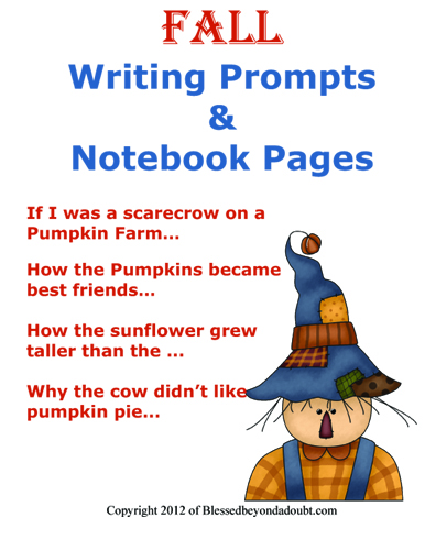 free fall writing prompts