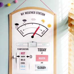 free printable weather station