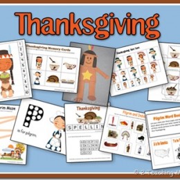 free thanksgiving preschool printables