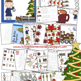 Free Polar Express MEGA Printable Pack (53 Pages)