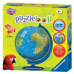 Ravensburger XXL Children's Globe 180 Piece Puzzleball