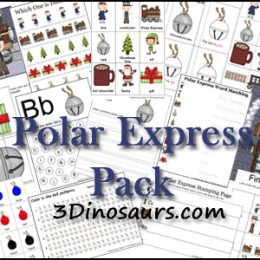 FREE Polar Express Printable Pack (70+pages!)