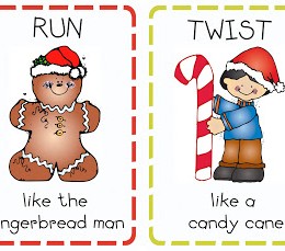 Free Christmas Action Cards