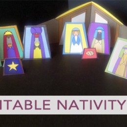 Free Printable Nativity Set