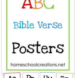 Free ABC Bible Verse Posters