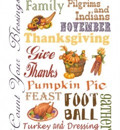 free Thanksgiving printable