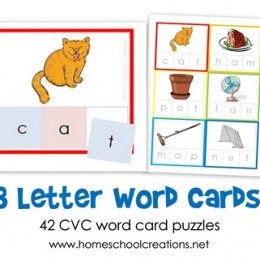 Free Three Letter Word Cards