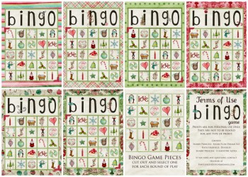 Free Christmas BINGO Game