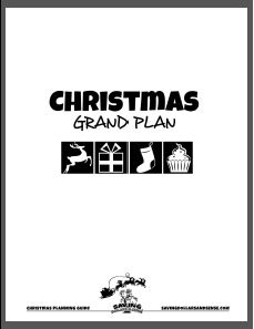 Free Christmas Planner: Subscriber Freebie