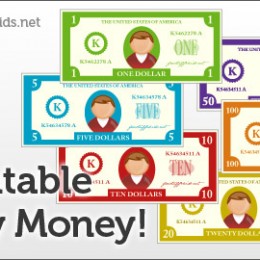 FREE Printable Play Money