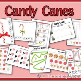 Free Candy Cane Printable Set