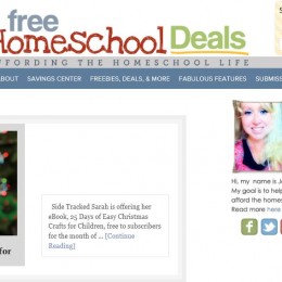 Free Homeschool Deals