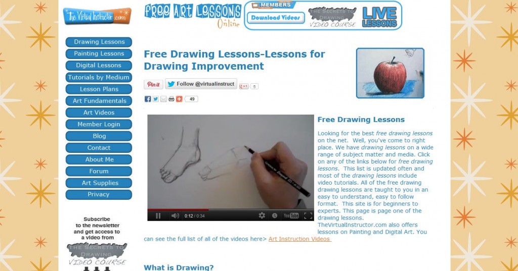 Free Online Art Lessons