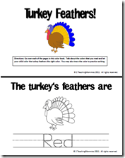 free turkey printable