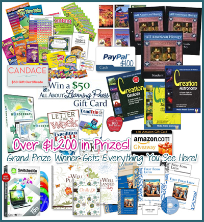 homeschool giveaways