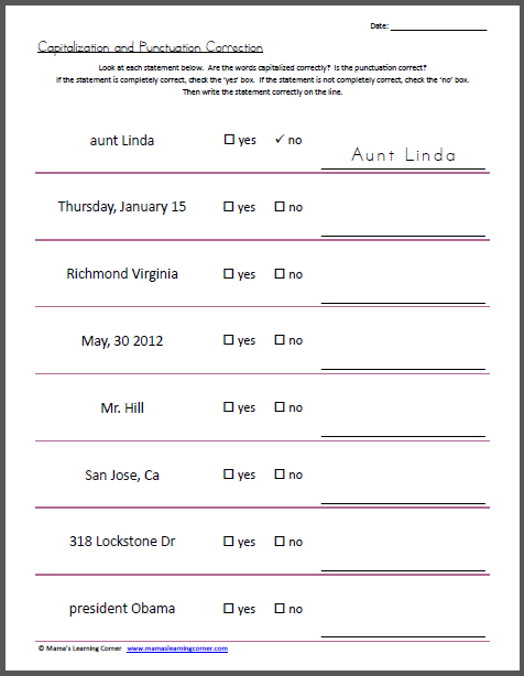 free-capitalization-and-punctuation-correction-worksheets