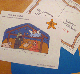 Free Christmas Bible Worksheets