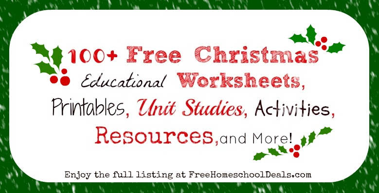 Free Christmas Worksheets