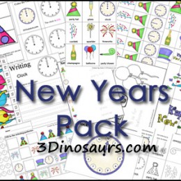 FREE New Years Printable Pack (50 pages!)