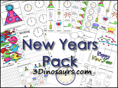 FREE New Years Printable Pack (50 pages!)