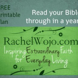 Free Read Your Bible Through In A Year Challenge