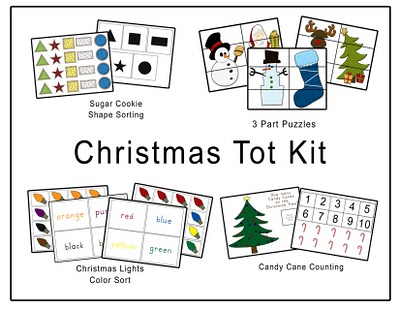 Preschool Freebies: Christmas Tot Kit