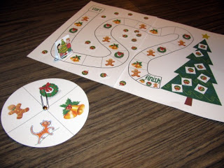 Free Decorate the Christmas Tree File Folder Game