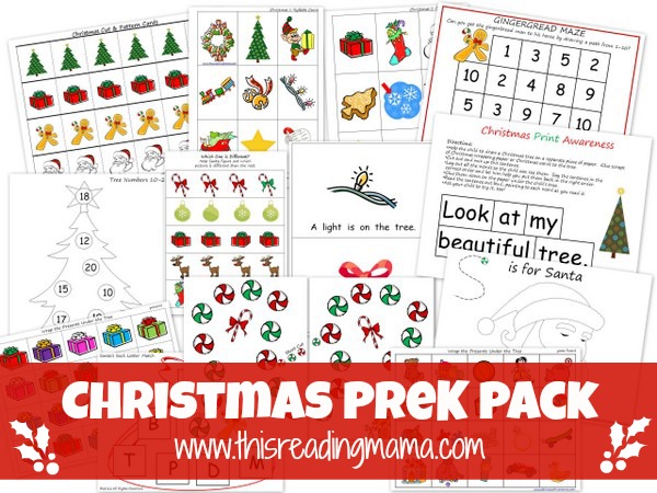 Free Nativity and Christmas Printable Packs