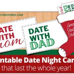 Free Printable Mom & Dad Date Night Cards For Stocking Stuffers