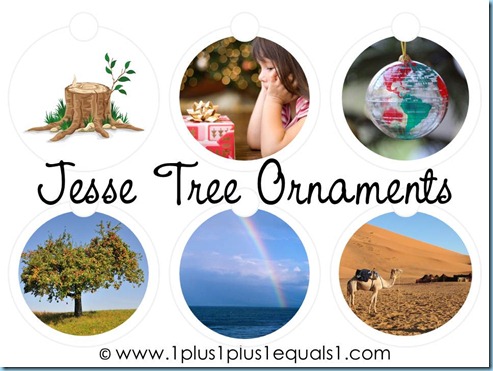 Free Jesse Tree Ornaments