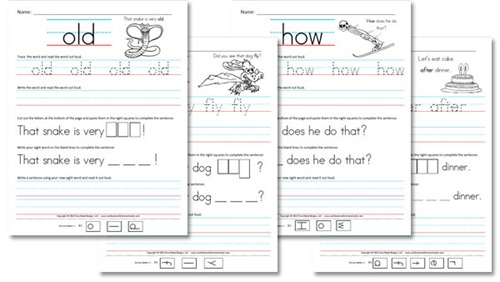 Free Homeschool Worksheets