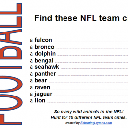 Free Sports Scavenger Hunts