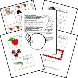 Free Alphabet Lapbook and Notebook {Lap~n~Note}