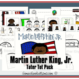 Free Preschool and K-3 Martin Luther King Jr Printables