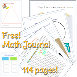 Free Living Math Journal (114 Pages!)