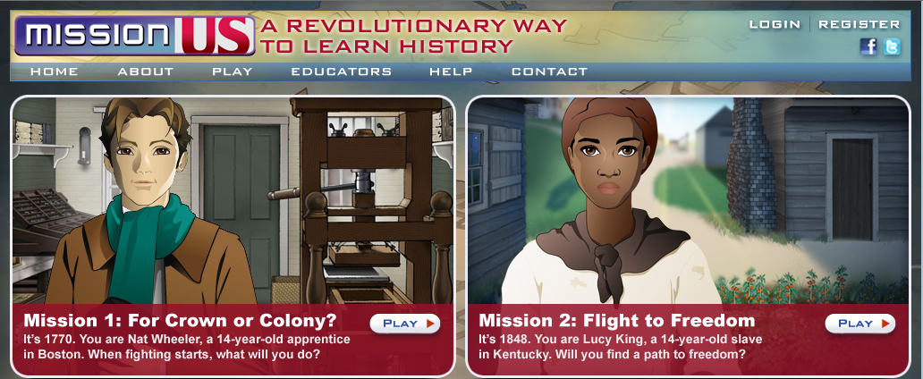 Free Educational Resource: Mission US - Learn US History