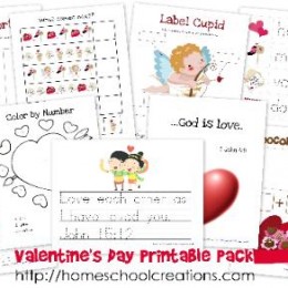 Free Valentine's Day Printables for Preschool and Kindergarten