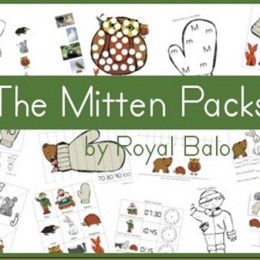 Free The Mitten Printable Packs (Tot-First Grade)