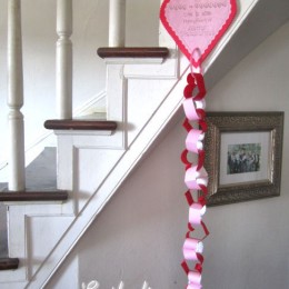 Free Valentine's Day Scripture Chain Printable