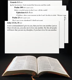 Free Scripture Memory Verse Cards