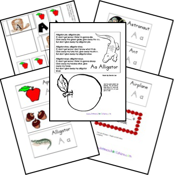 Free Alphabet Lapbook and Notebook {Lap~n~Note}