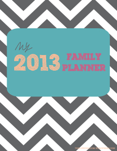 Free 2013 Family Planner