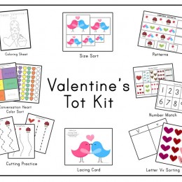 Free Valentine's Day Tot Kit