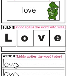 Free Read It, Spell It, Write It Printable Set