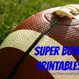 FREE Super Bowl Activities Printables & Activity Guide